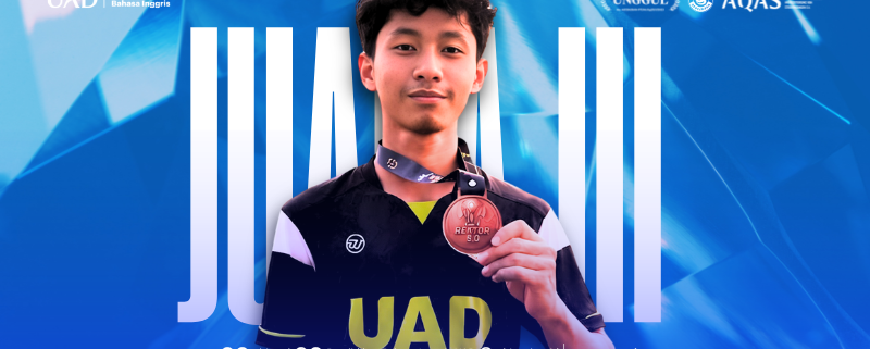 Mahasiswa PBI UAD Raih Juara 3 Rector Cup 5.0
