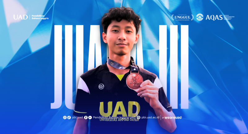 Mahasiswa PBI UAD Raih Juara 3 Rector Cup 5.0