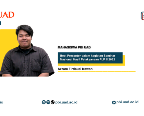 Azzam Firdausi Irawan_Best Presenter PLP