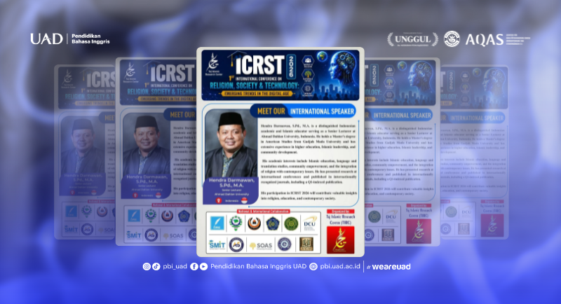 Dosen PBI UAD Jadi Pembicara Internasional pada Konferensi di Pakistan