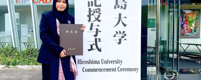 Pratiwi Tri Utami- Hiroshima University Commencement Ceremony