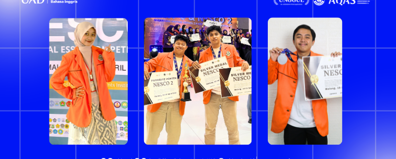 Mahasiswa PBI UAD Borong Prestasi di NESCO 2