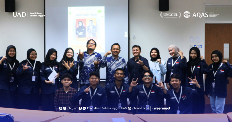 Practicum of Journalism Siapkan Mahasiswa PBI UAD Terjun ke Dunia Jurnalistik