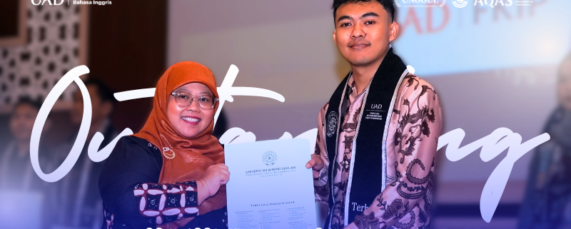 Mahasiswa PBI UAD Raih Predikat Wisudawan Terbaik FKIP dan Prodi