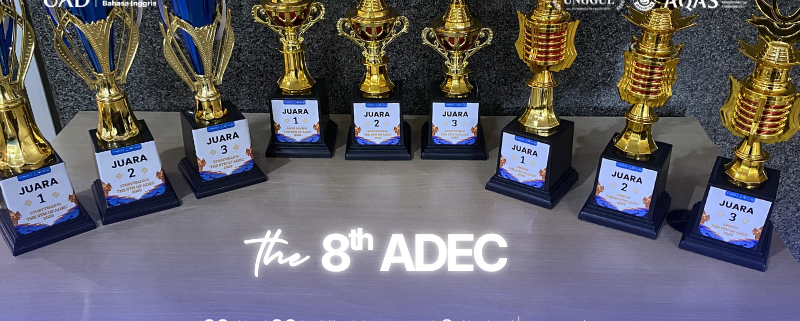 Para Juara The 8th ADEC PBI UAD 2026