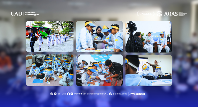 Serunya SD BIAS Klaten Belajar Bahasa Inggris di PBI UAD 