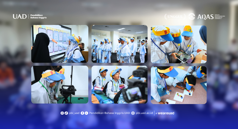 Serunya SD BIAS Klaten Belajar Bahasa Inggris di PBI UAD