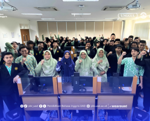 Siswa MBS Pleret Ikuti TOEFL Trial Test di Lab PBI UAD