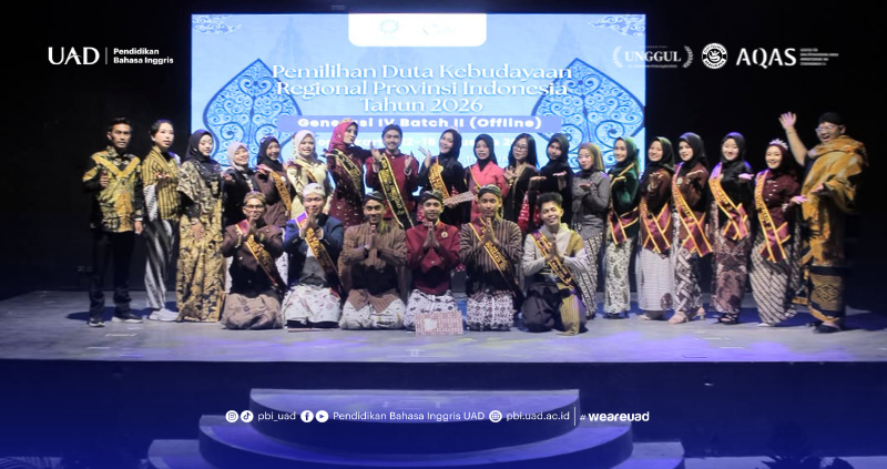 Alumnus PBI UAD Jadi Finalis Seleksi Duta Kebudayaan Indonesia 2026