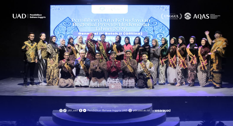 Alumnus PBI UAD Jadi Finalis Seleksi Duta Kebudayaan Indonesia 2026