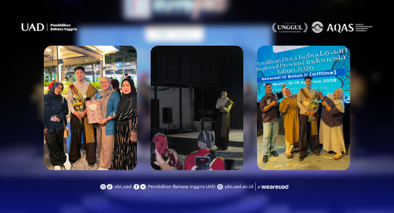 Alumni PBI UAD Jadi Finalis Seleksi Duta Kebudayaan Indonesia 2026