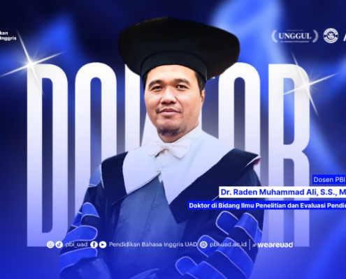 Dosen PBI UAD Raih Gelar Doktor