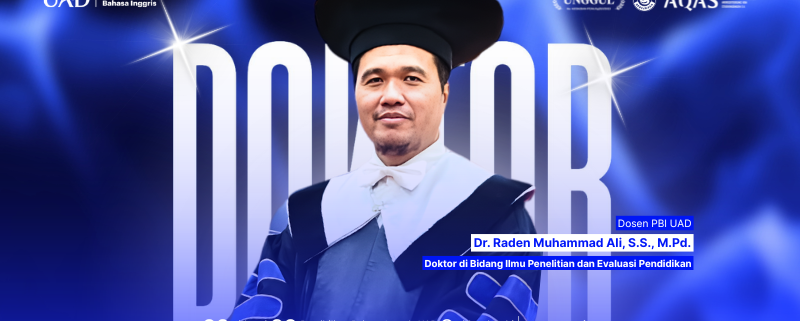 Dosen PBI UAD Raih Gelar Doktor