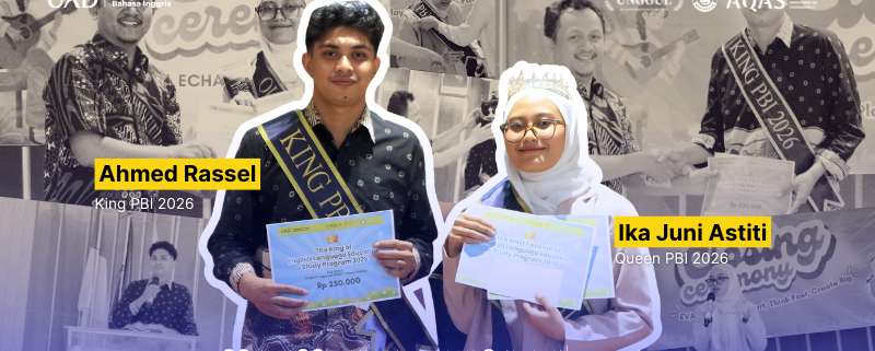 King dan Queen PBI UAD 2026/2027 Resmi Terpilih