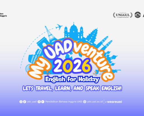 My UADventure: English for Holiday 2026 Segera Hadir